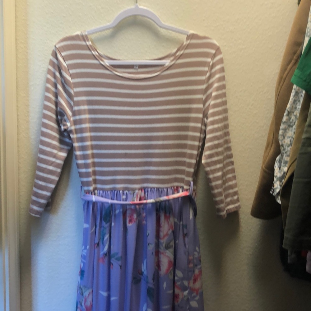 Long Floral Dress